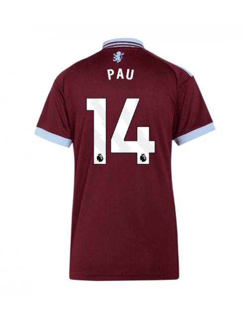 Zenske Futbalové oblečenie Aston Villa Pau Torres #14 2026-27 Krátky Rukáv - Domáci Zenske Futbalové oblečenie Aston Villa Pau Torres #14 2026-27 Krátky Rukáv - Domáci